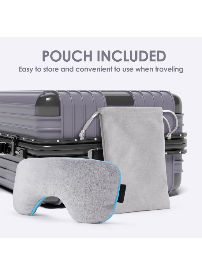 أوشيما كمادات عين دافئة تعمل بالفراغ، كمادات عين ساخنة لإعتام العين، كمادات دافئة قابلة لإعادة الشحن، التحكم في درجة الحرارة لعلاج جفاف العين وتحسين النوم، علاج حراري مريح - Image 2